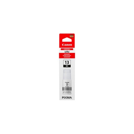 Botella De Tinta Canon Gi-13 BK Negra 70ml Pixma G510 G610