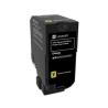 Toner Lexmark 74C4SY0 Amarillo 7.000 Paginas CX725 CS725 CS720
