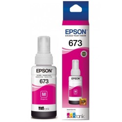 Botella De Tinta Epson Magenta 673 T673320 L800 L805