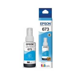 Botella De Tinta Epson Cyan 673 T673220 L800 L805