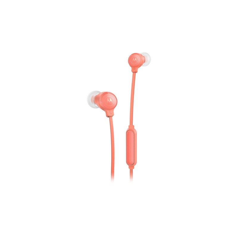 Audifonos Motorola Earbuds 3s Peach Con Cable