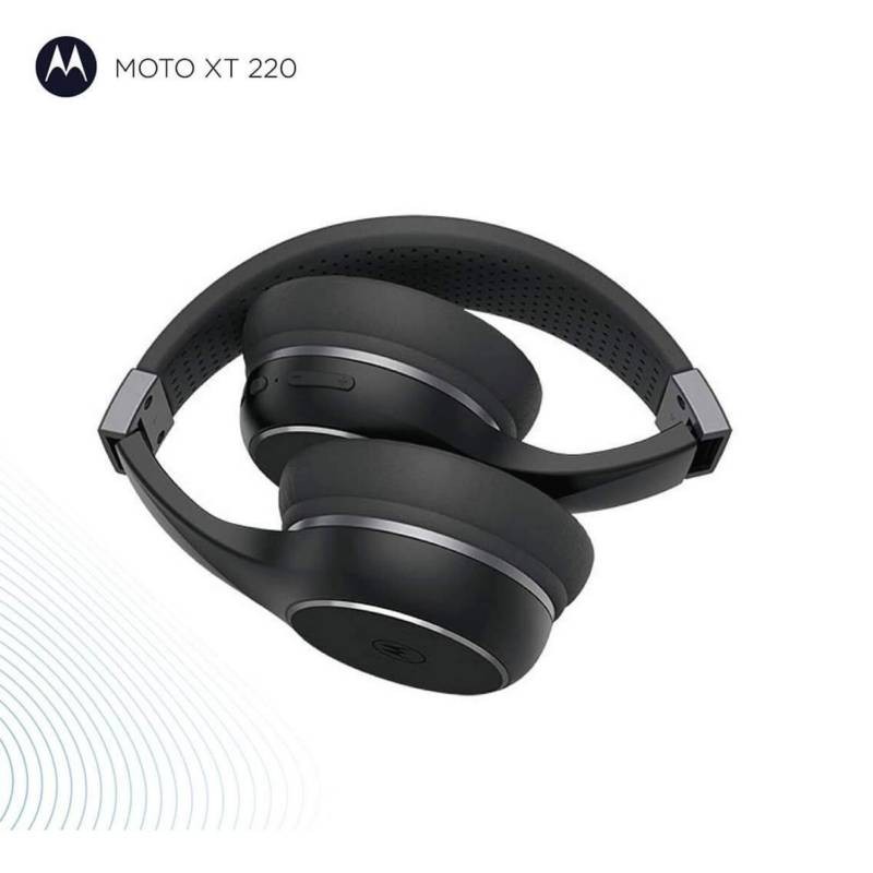 Diadema Motorola Moto XT220 Inalambrico Bluetooth XT220 Negro Audifonos 3.5mm