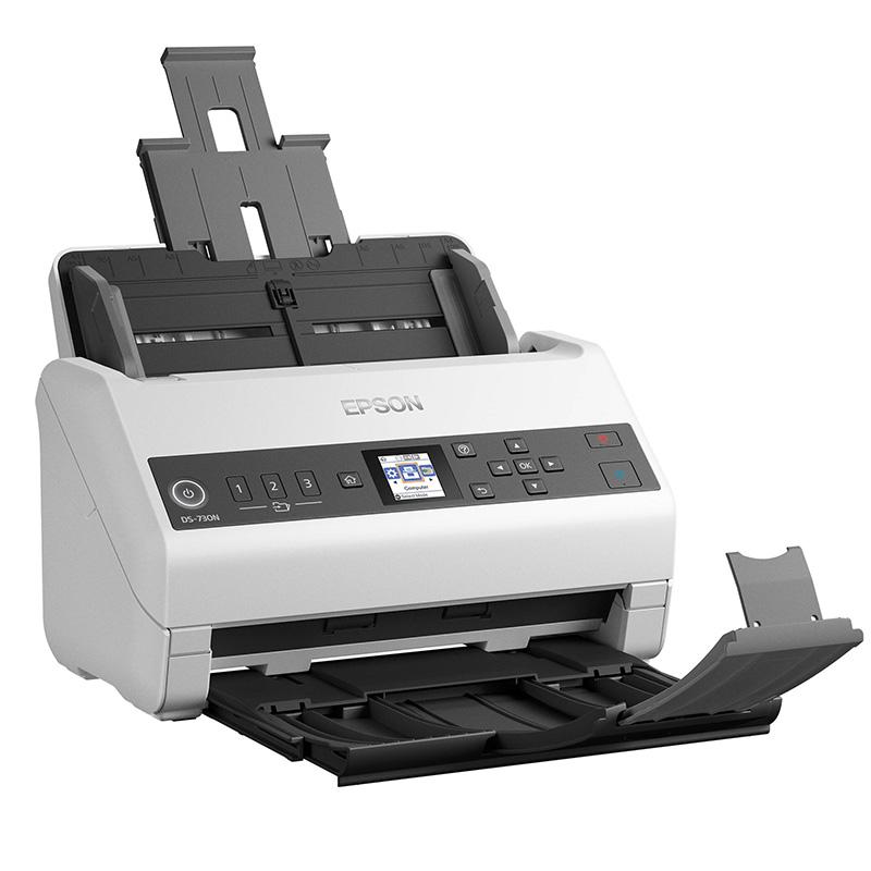 Escaner Epson Workforce DS-730N Duplex 45ppm Vertical