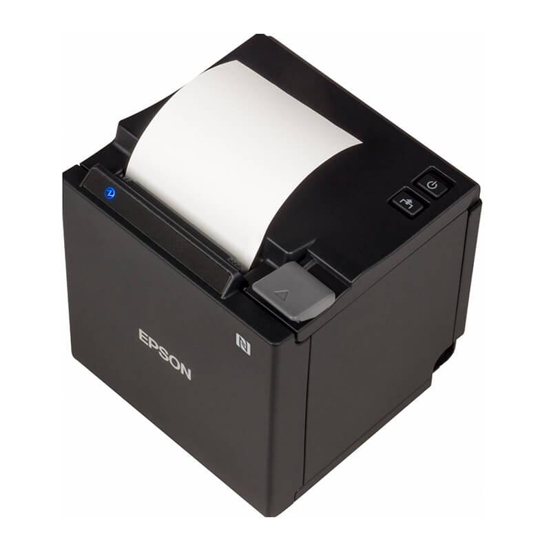 Impresora Epson TM-M10 Termica De Recibos USB Ethernet Negra Autocortador