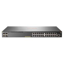 Switch HP Aruba 2930F 24 Puertos Gigabit PoE 4SFP JL261A Administrable