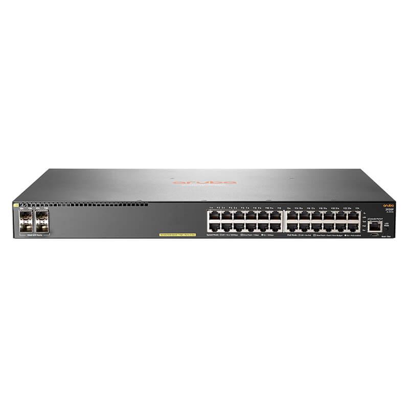 Switch HP Aruba 2930F 24 Puertos Gigabit PoE 4SFP JL261A Administrable