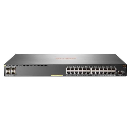 Switch HP Aruba 2930F 24 Puertos Gigabit PoE 4SFP JL261A Administrable