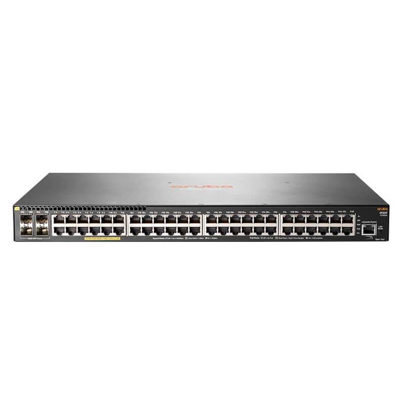 Switch HP Aruba 2930F 48 Puertos Gigabit Poe+ 4SFP Capa 3 Administrable JL262A