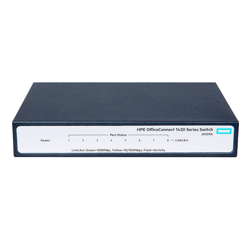 Switch HP Aruba 1420 8 Puertos Gigabit JH329A No Administrable