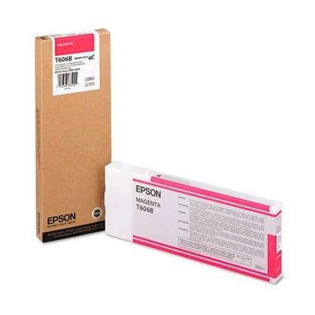 Cartucho De Tinta Epson T606B Magenta 200ml Plotter Stylus Pro 4800