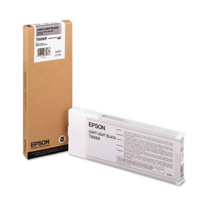 Cartucho De Tinta Epson T6069 Light Light Black Plotter Stylus Pro 4800