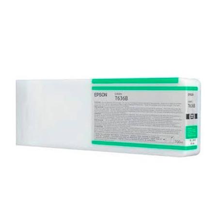 Cartucho De Tinta Epson T636B Green 700ml Plotter Stylus Pro 9700