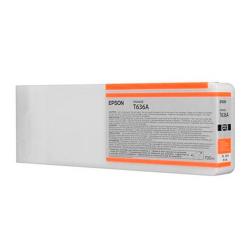 Cartucho De Tinta Epson T636A Orange 700ml Plotter Stylus Pro 9700