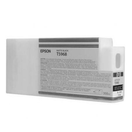 Cartucho De Tinta Epson T5968 Matte Black 350ml Plotter Stylus Pro 9700
