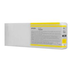 Cartucho De Tinta Epson T6364 Yellow 700ml Plotter Stylus Pro 9700
