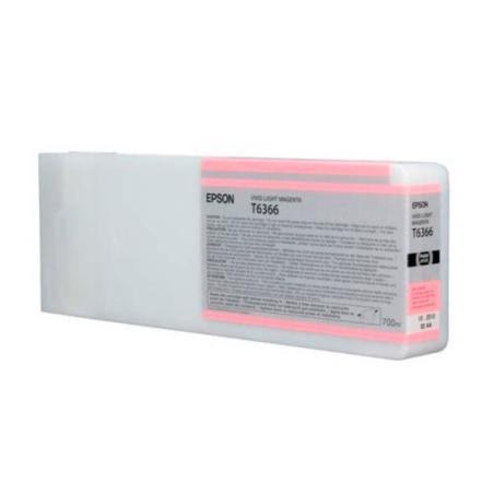 Cartucho De Tinta Epson T6366 Vivid Light Magenta 700ml Plotter Stylus Pro 9700