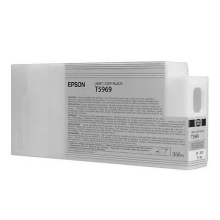 Cartucho De Tinta Epson T5969 Light Light Black 350ml Plotter Stylus Pro 9700