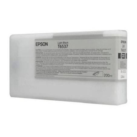 Cartucho De Tinta Epson T6537 Light Black 200ml Stylus Pro 4900