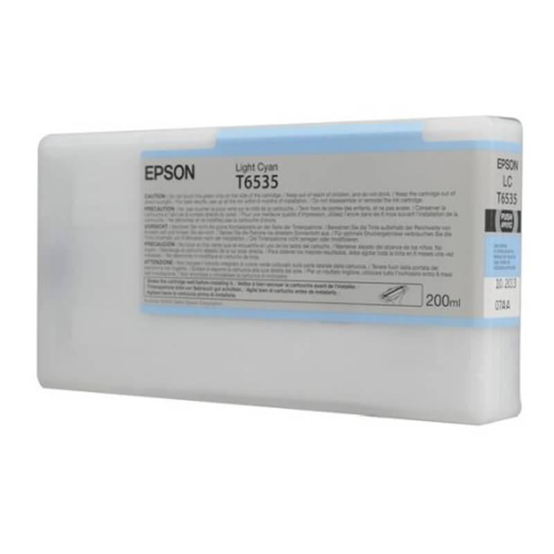 Cartucho De Tinta Epson T6535 Light Cyan 200ml Stylus Pro 4900
