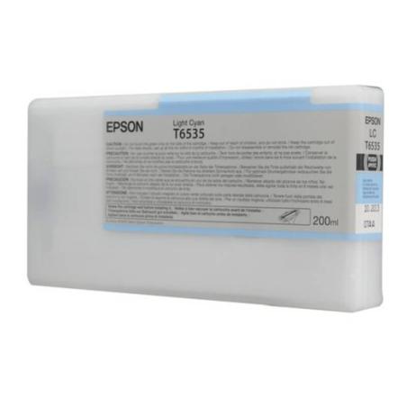 Cartucho De Tinta Epson T6535 Light Cyan 200ml Stylus Pro 4900