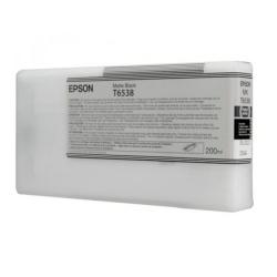 Cartucho De Tinta Epson T6538 Matte Black 200ml Stylus Pro 4900