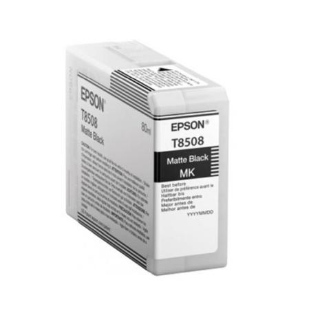 Cartucho De Tinta Epson T8508 Matte Black 80ml SureColor P800
