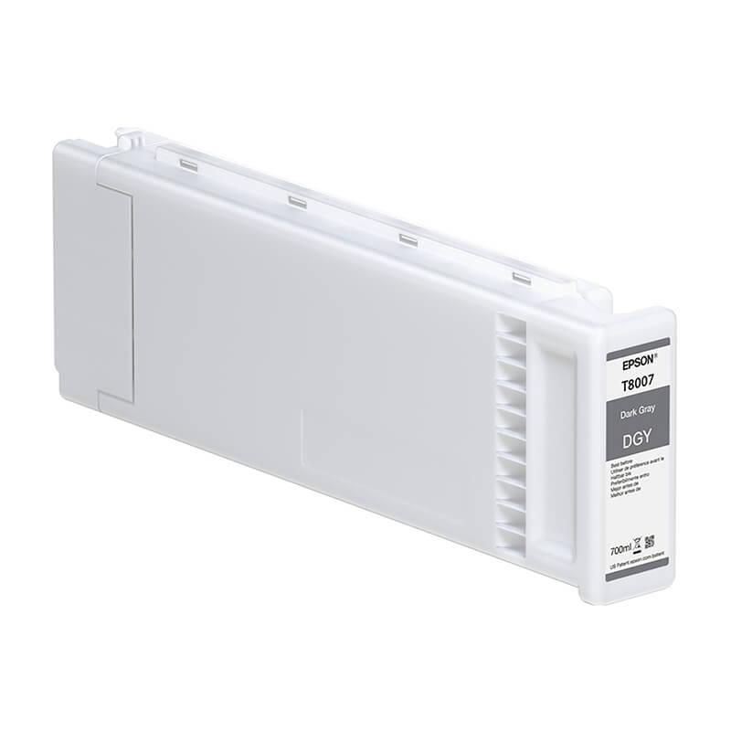 Cartucho De Tinta Epson T8007 Dark Gray 700ml SureColor P10000 P20000