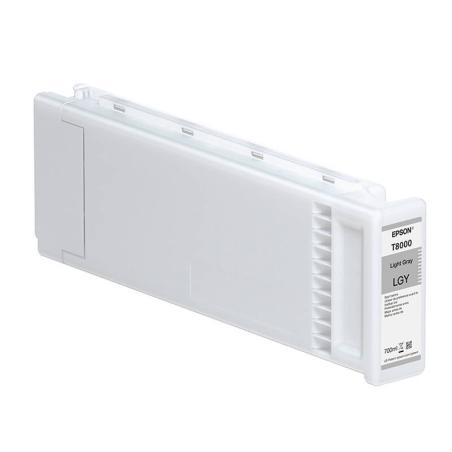 Cartucho De Tinta Epson T8000 Light Gray 700ml SureColor P10000. P20000