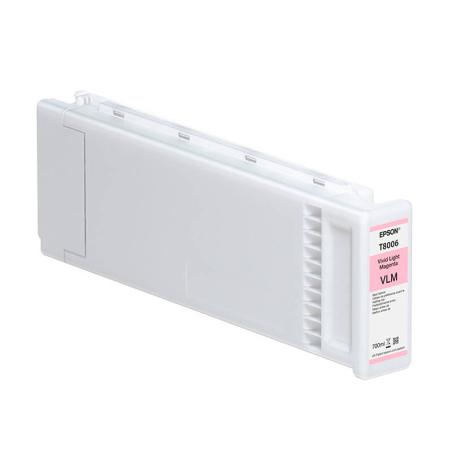 Cartucho De Tinta Epson T8006 Vivid Light Magenta 700ml SureColor P10000 P20000