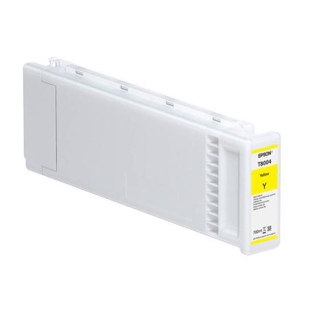 Cartucho De Tinta Epson T8004 Yellow 700ml SureColor P10000 P20000