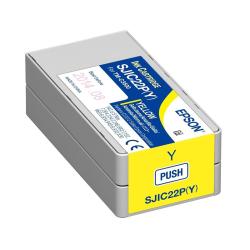 Cartucho De Tinta Epson SJiC22P Yellow Colorworks TM-C3500