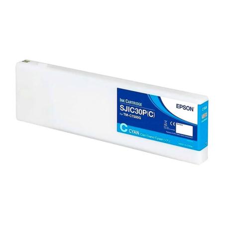 Cartucho De Tinta Epson SJiC30P Cyan Colorworks TM-C7500G