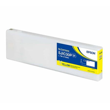 Cartucho De Tinta Epson SJiC30P Yellow Colorworks TM-C7500G
