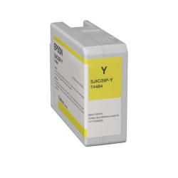 Cartucho De Tinta Epson SJiC35P-Y Yellow ColorWorks CW-C6000 CW-C6500