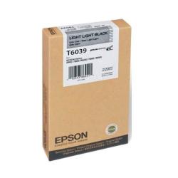 Cartucho De Tinta Epson T6039 Light Light Black 220ml Stylus Pro 7880/9880