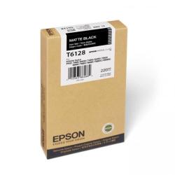 Cartucho De Tinta Epson T6128 Matte Black 220ml Plotter Stylus Pro 7800/7880/9800/9880