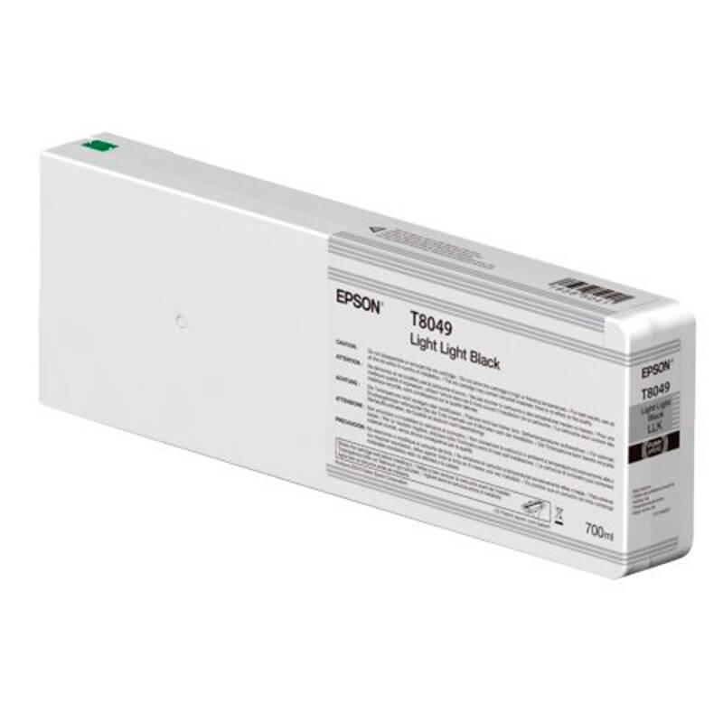 Cartucho De Tinta Epson T8049 Light Light Black 700ml P6000 P8000 P7000 P9000
