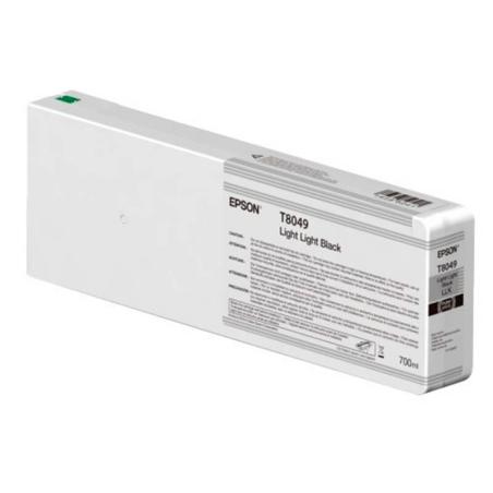Cartucho De Tinta Epson T8049 Light Light Black 700ml P6000 P8000 P7000 P9000