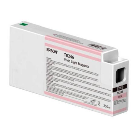 Cartucho De Tinta Epson T8246 Vivid Light Magenta 350ml P6000 P8000 P7000 P9000