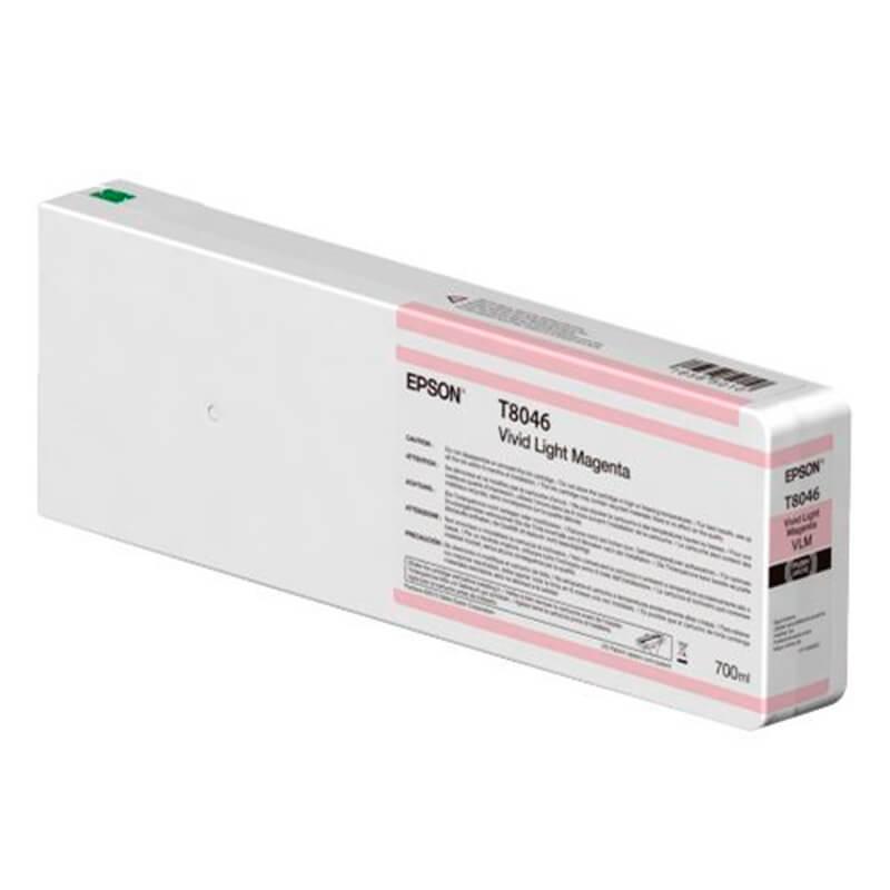 Cartucho De Tinta Epson T8046 Vivid Light Magenta 700ml P6000 P8000 P7000 P9000