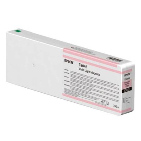 Cartucho De Tinta Epson T8046 Vivid Light Magenta 700ml P6000 P8000 P7000 P9000