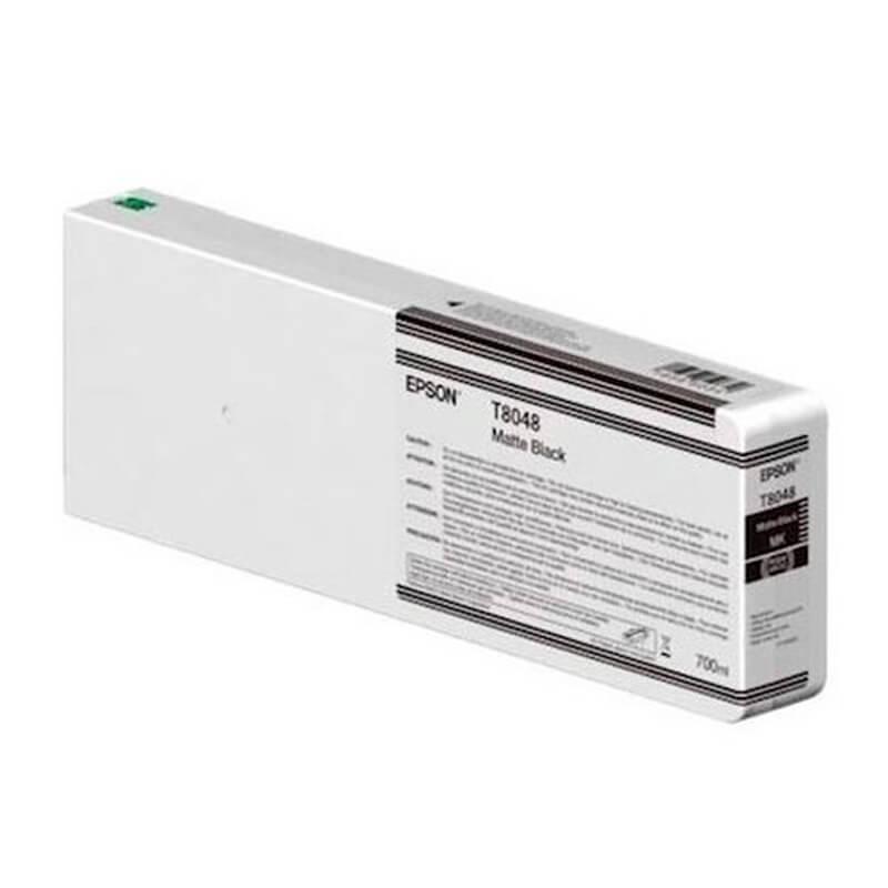 Cartucho De Tinta Epson T8048 Negro Matte 700ml P6000 P8000 P7000 P9000
