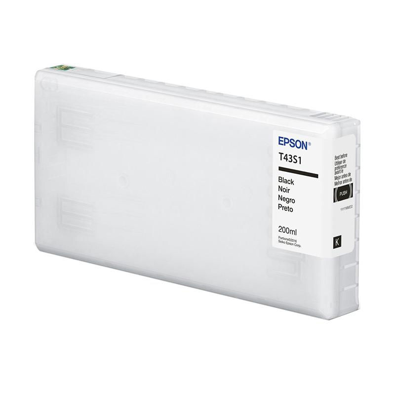 Cartucho De Tinta Epson T43s1 Negro 200ml D6R-S D870