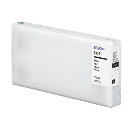 Cartucho De Tinta Epson T43s1 Negro 200ml D6R-S D870
