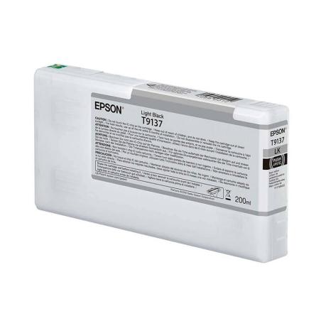 Cartucho De Tinta Epson T9137 Light Black Ultrachrome HDX 200ml P5000