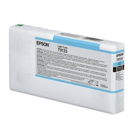 Cartucho De Tinta Epson T9135 Light Cyan Ultrachrome HDX 200ml P5000