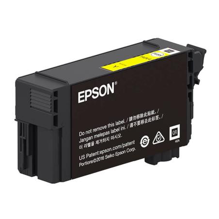 Cartucho De Tinta Epson T40V4 Ultrachrome XD2 Yellow 26ml Plotter SC-T3170 SC-T5170