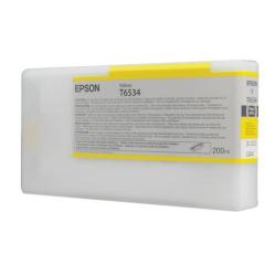 Cartucho De Tinta Epson T6534 Yellow 200ml Stylus Pro 4900