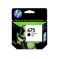 CARTUCHO HP NEGRO  675...