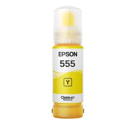 Botella De Tinta Epson 555 Yellow 70ml L8180 L8160 T555420